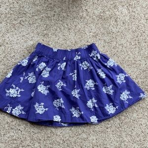 Boden Floral Skirt